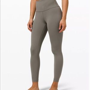 Wunder Under Lululemon Tights - Sage Green